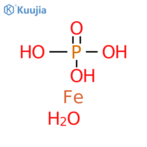 Phosphosiderite(Fe(PO4).2H2O) (9CI) structure