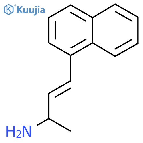 4-(naphthalen-1-yl)but-3-en-2-amine structure