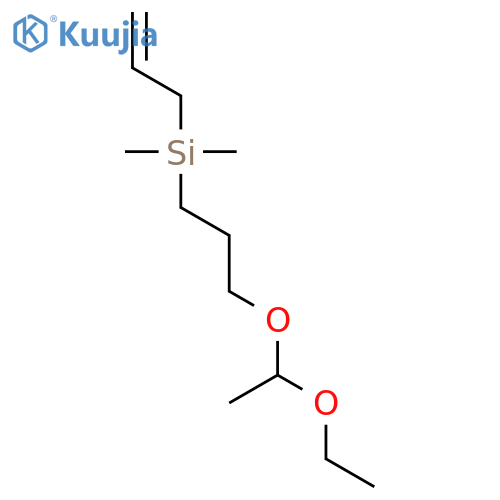 Silane, [3-(1-ethoxyethoxy)propyl]dimethyl-2-propenyl- structure