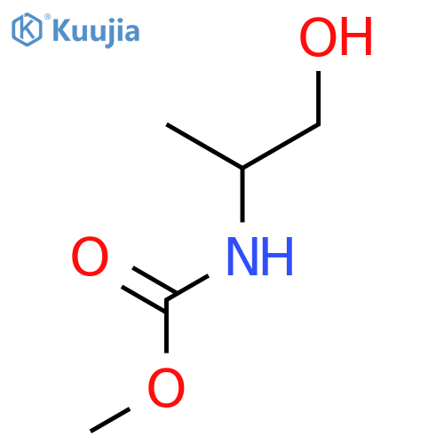 Carbamic acid, (2-hydroxy-1-methylethyl)-, methyl ester, (±)- structure