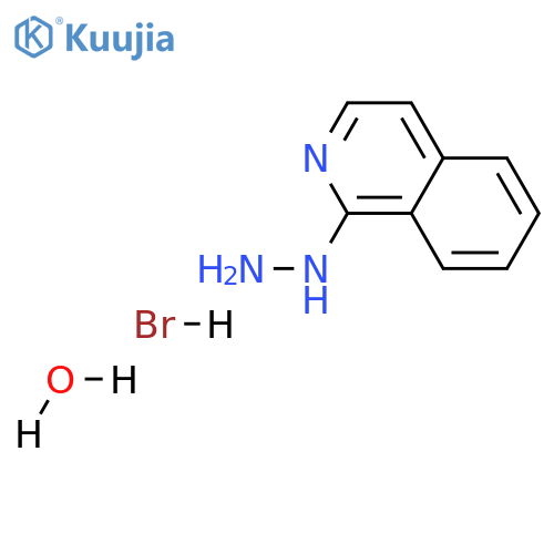 1-hydrazinoisoquinoline hydrobromide hydrate structure