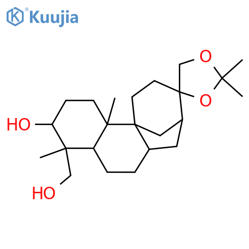 3,16,17,18-Aphidicolanetetrol; (3α,16β)-form, 16,17-Isopropylidene structure