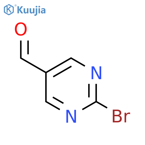 2-Bromopyrimidine-5-carbaldehyde structure