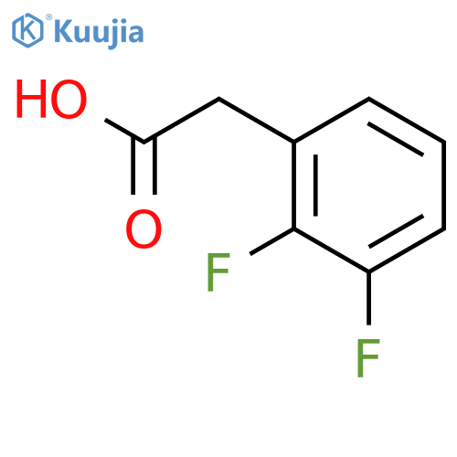 2-(2,3-Difluorophenyl)acetic acid structure