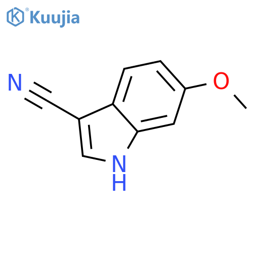 6-Methoxy-1H-indole-3-carbonitrile structure