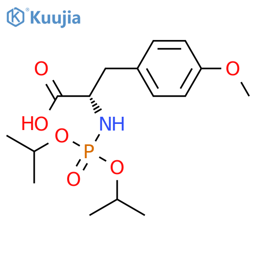 L-Tyrosine, N-[bis(1-methylethoxy)phosphinyl]-O-methyl- structure