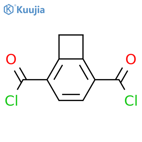 Bicyclo[4.2.0]octa-1,3,5-triene-2,5-dicarbonyl dichloride structure