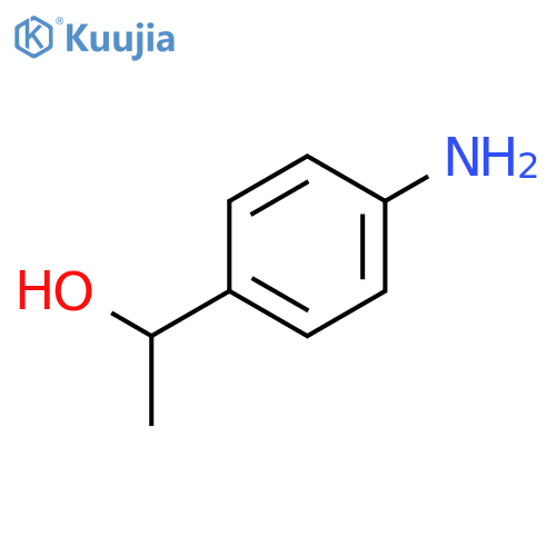 1-(4-aminophenyl)ethan-1-ol structure