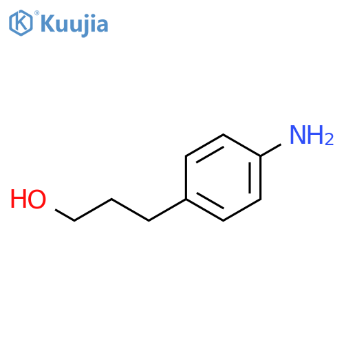 3-(4-Aminophenyl)propane-1-ol structure