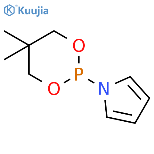 1H-Pyrrole, 1-(5,5-dimethyl-1,3,2-dioxaphosphorinan-2-yl)- structure