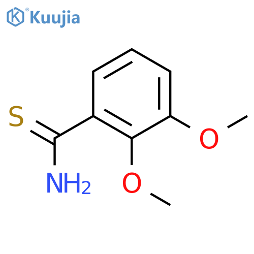 2,3-dimethoxybenzene-1-carbothioamide structure