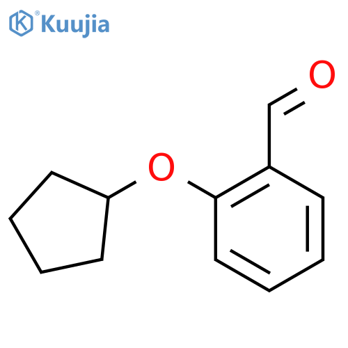 2-(Cyclopentyloxy)benzaldehyde structure