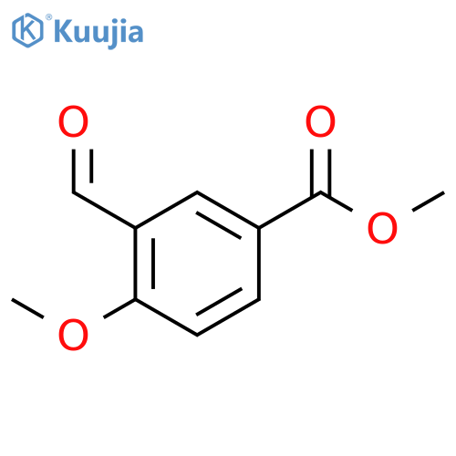 Methyl 3-Formyl-4-methoxybenzoate structure