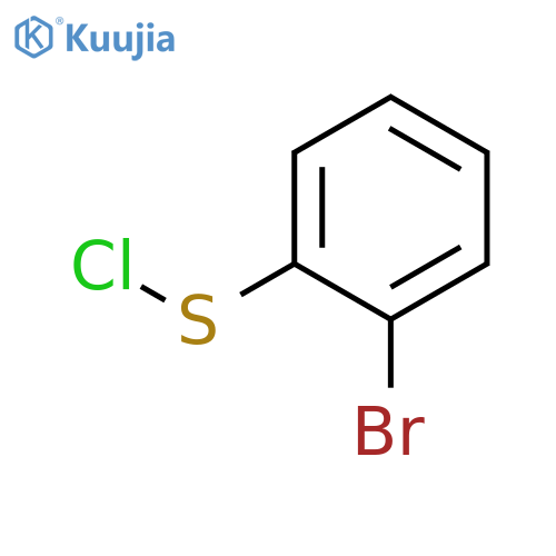 BENZENESULFENYL CHLORIDE, 2-BROMO- structure