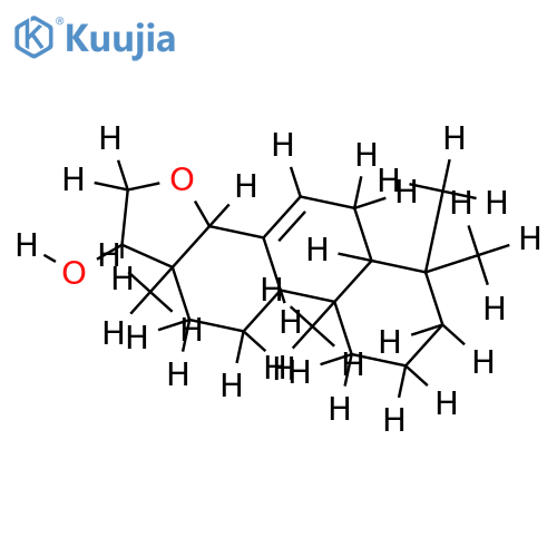 (ent-14alpha,15alpha)-14,16-Epoxy-7-isopimaren-15-ol structure