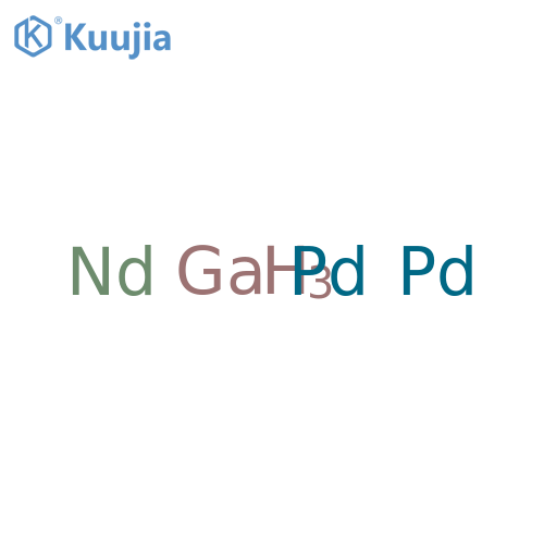 Gallium, compd. with neodymium and palladium (1:1:2) structure