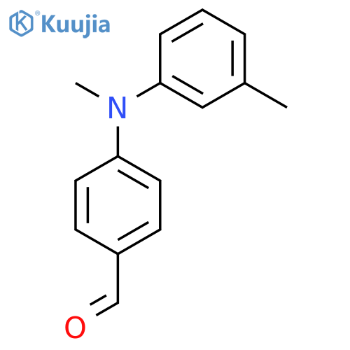4-(N,3-Dimethylanilino)benzaldehyde structure