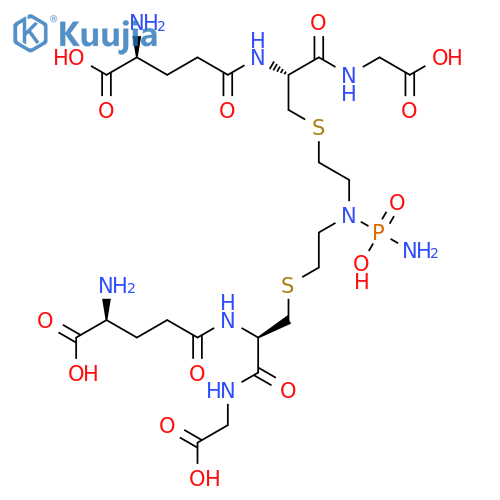 Diglutathionyl Mustard Phosphoramide structure