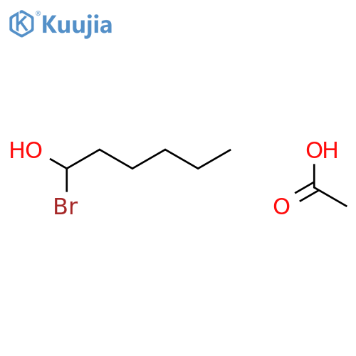 1-Hexanol, 1-bromo-, acetate structure