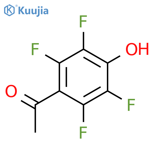 1-(2,3,5,6-tetrafluoro-4-hydroxyphenyl)ethan-1-one structure