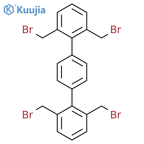 1,1':4',1''-Terphenyl, 2,2'',6,6''-tetrakis(bromomethyl)- structure