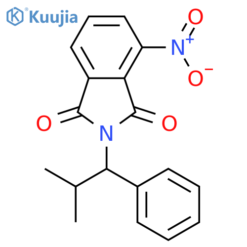 1H-Isoindole-1,3(2H)-dione, 2-(2-methyl-1-phenylpropyl)nitro- structure