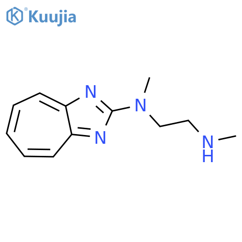 1,2-Ethanediamine, N-2-cycloheptimidazolyl-N,N'-dimethyl- structure