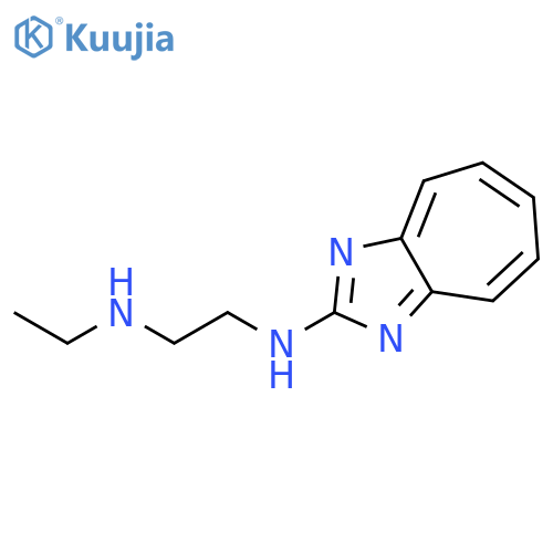 1,2-Ethanediamine, N-2-cycloheptimidazolyl-N'-ethyl- structure