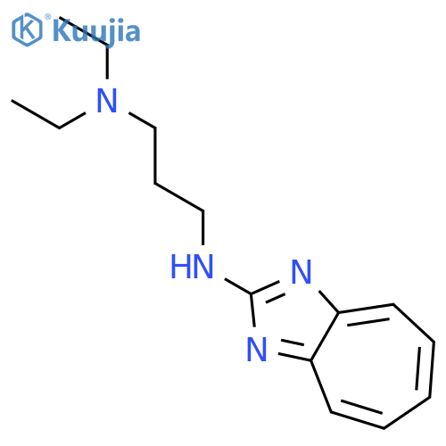 1,3-Propanediamine, N'-2-cycloheptimidazolyl-N,N-diethyl- structure