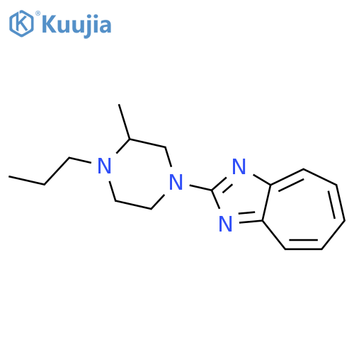 Cycloheptimidazole, 2-(3-methyl-4-propyl-1-piperazinyl)- structure