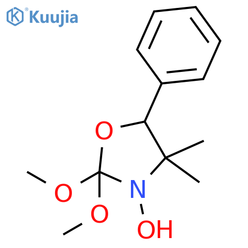 3-Oxazolidinyloxy, 2,2-dimethoxy-4,4-dimethyl-5-phenyl-, (±)- structure