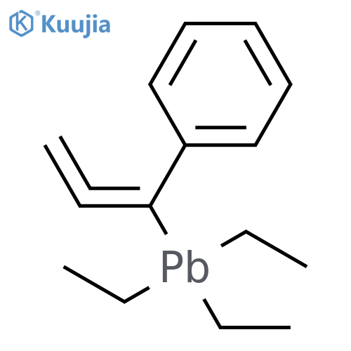 Plumbane, triethyl(1-phenyl-1,2-propadienyl)- structure