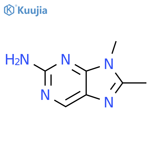8,9-dimethyl-9H-Purin-2-amine structure