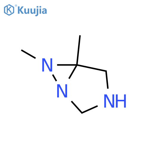 1,3,6-Triazabicyclo[3.1.0]hexane, 5,6-dimethyl- structure