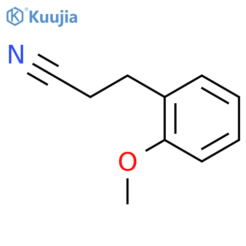 3-(2-methoxyphenyl)propanenitrile structure