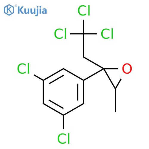 Oxirane, 2-(3,5-dichlorophenyl)-3-methyl-2-(2,2,2-trichloroethyl)- structure