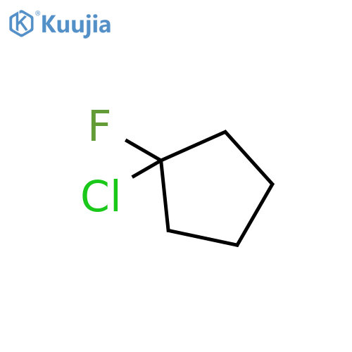 Cyclopentane, 1-chloro-1-fluoro- structure