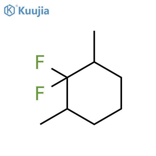 1,1-difluoro-2,6-dimethylcyclohexane structure