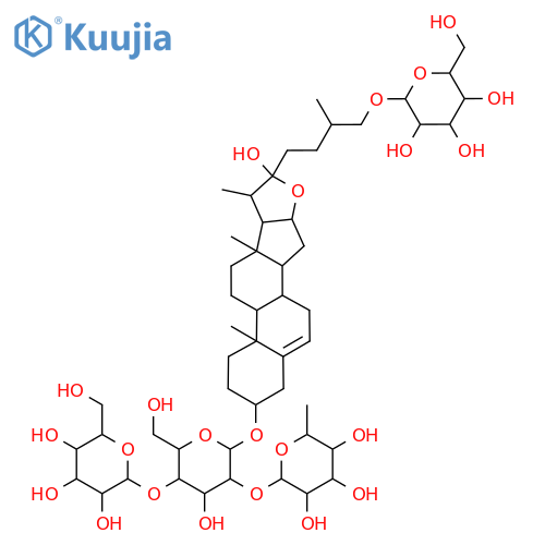 2-[4-Hydroxy-6-(hydroxymethyl)-2-[[6-hydroxy-7,9,13-trimethyl-6-[3-methyl-4-[3,4,5-trihydroxy-6-(hydroxymethyl)oxan-2-yl]oxybutyl]-5-oxapentacyclo[10.8.0.02,9.04,8.013,18]icos-18-en-16-yl]oxy]-5-[3,4,5-trihydroxy-6-(hydroxymethyl)oxan-2-yl]oxyoxan-3-yl]oxy-6-methyloxane-3,4,5-triol structure