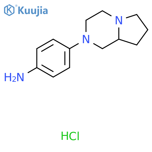 4-(Hexahydro-pyrrolo1,2-Apyrazin-2-yl)-phenylamine structure