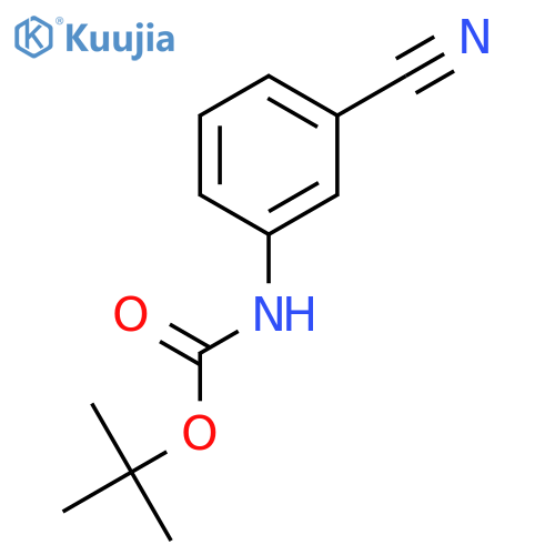 tert-Butyl N-(3-Cyanophenyl)carbamate structure