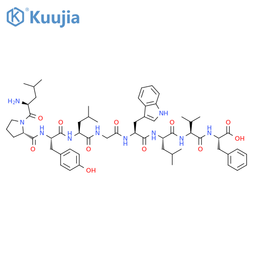 L-Phenylalanine,L-leucyl-L-prolyl-L-tyrosyl-L-leucylglycyl-L-tryptophyl-L-leucyl-L-valyl- structure