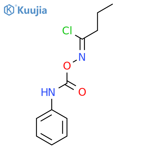 Butanimidoyl chloride, N-[[(phenylamino)carbonyl]oxy]-, (Z)- structure