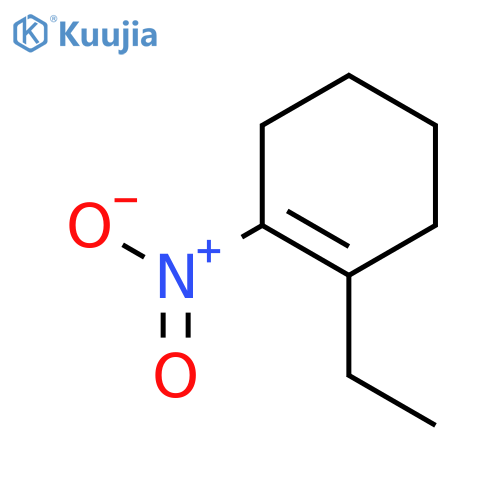 Cyclohexene, 1-ethyl-2-nitro- structure