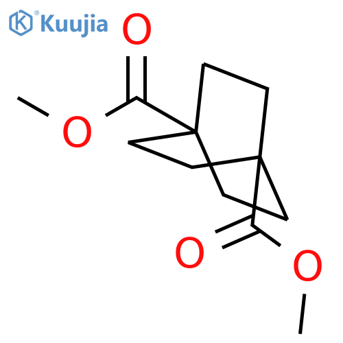 1,4-dimethyl bicyclo[2.2.2]octane-1,4-dicarboxylate structure