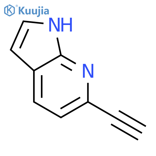 6-ethynyl-1H-Pyrrolo[2,3-b]pyridine structure