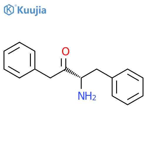 2-Butanone, 3-amino-1,4-diphenyl-, (S)- structure
