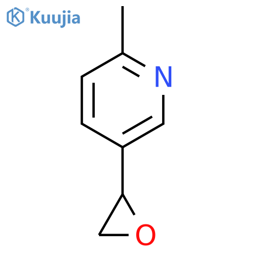 2-methyl-5-(oxiran-2-yl)pyridine structure