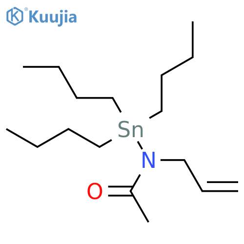 Acetamide, N-2-propenyl-N-(tributylstannyl)- structure