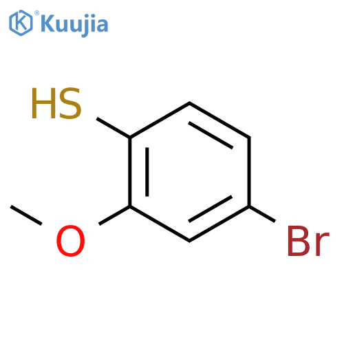 BENZENETHIOL, 4-BROMO-2-METHOXY- structure